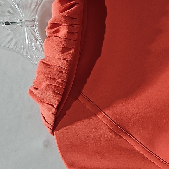 Vintage, Chelsea & Theodore, Jacket, Coral, Sz Sm, 3/4 Sleeve, Pockets, Tie - Picture 11 of 16